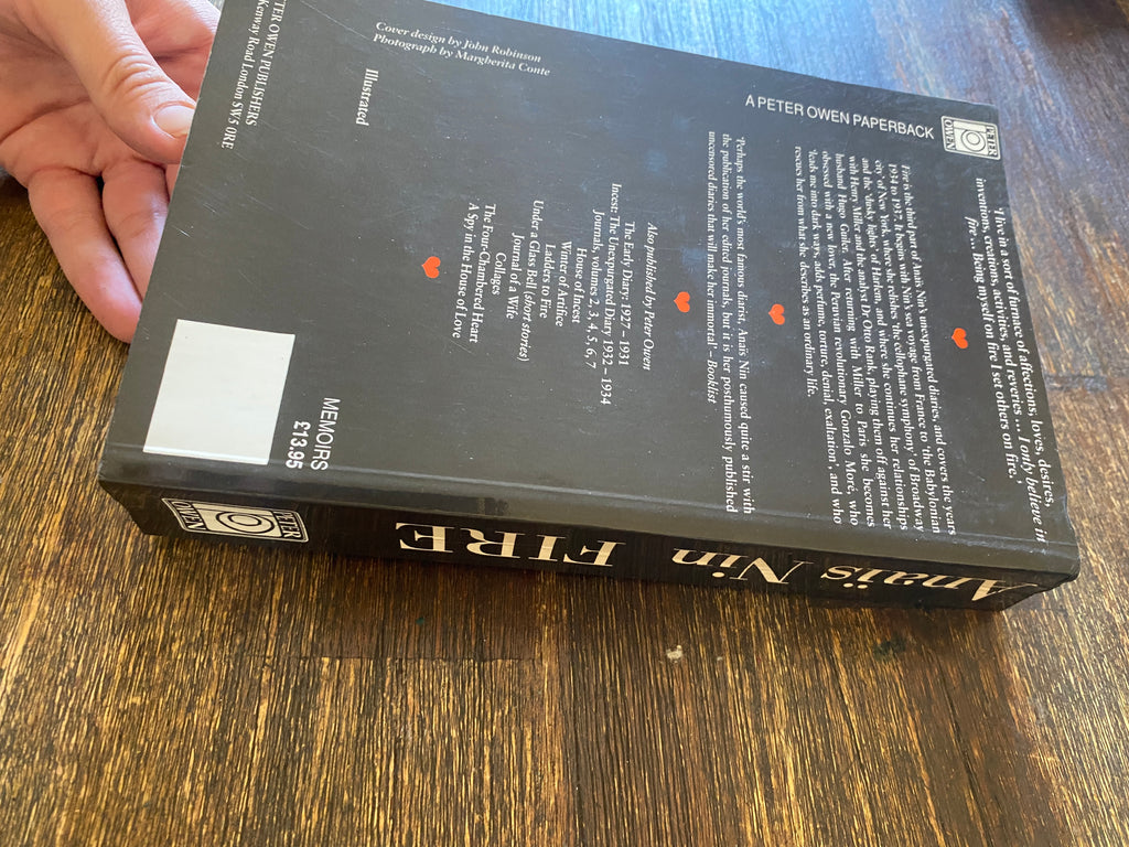 Fire (From a journal of love) — Nin, Anais