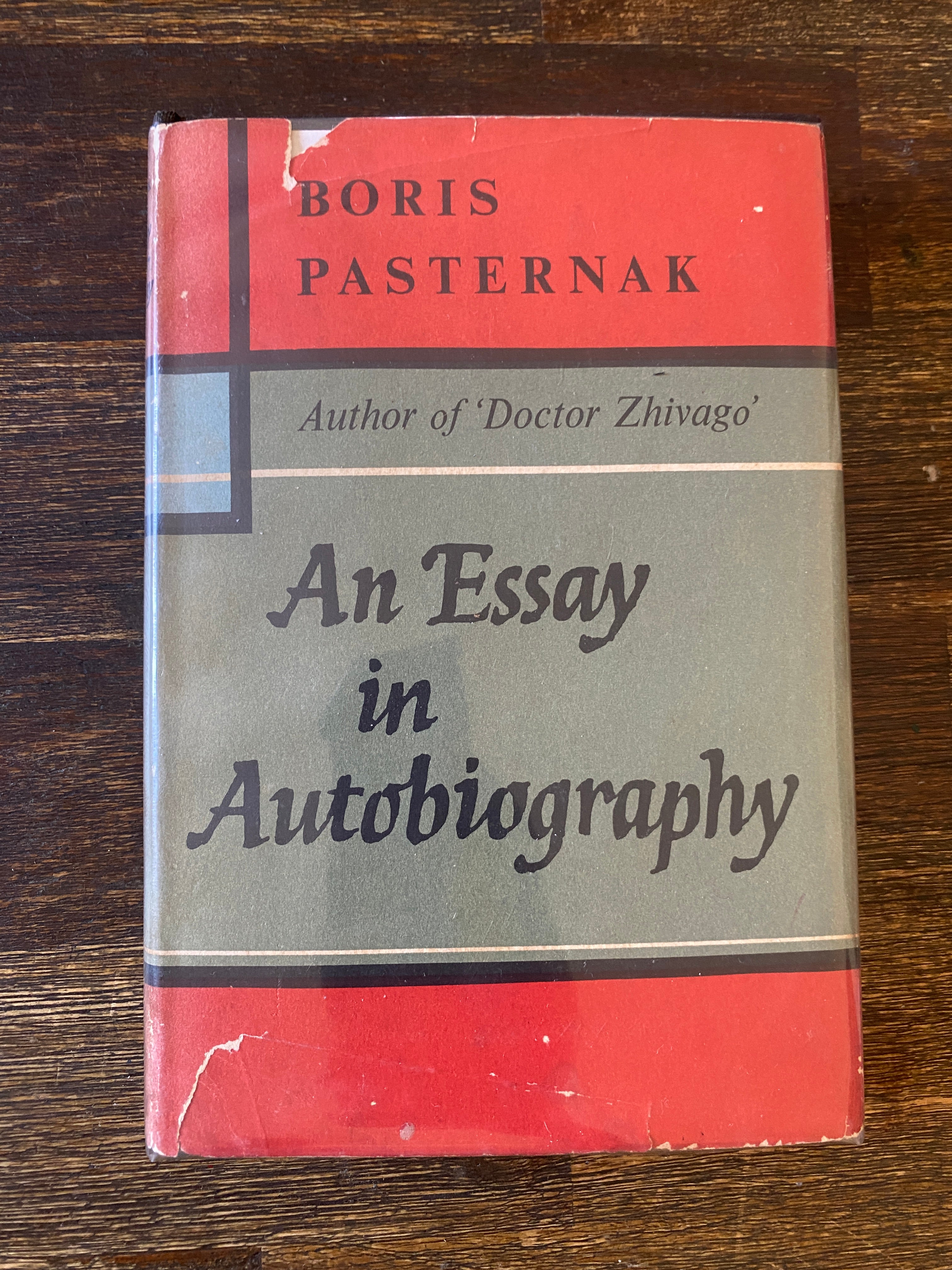An Essay in Autobiography - Pasternak, Boris