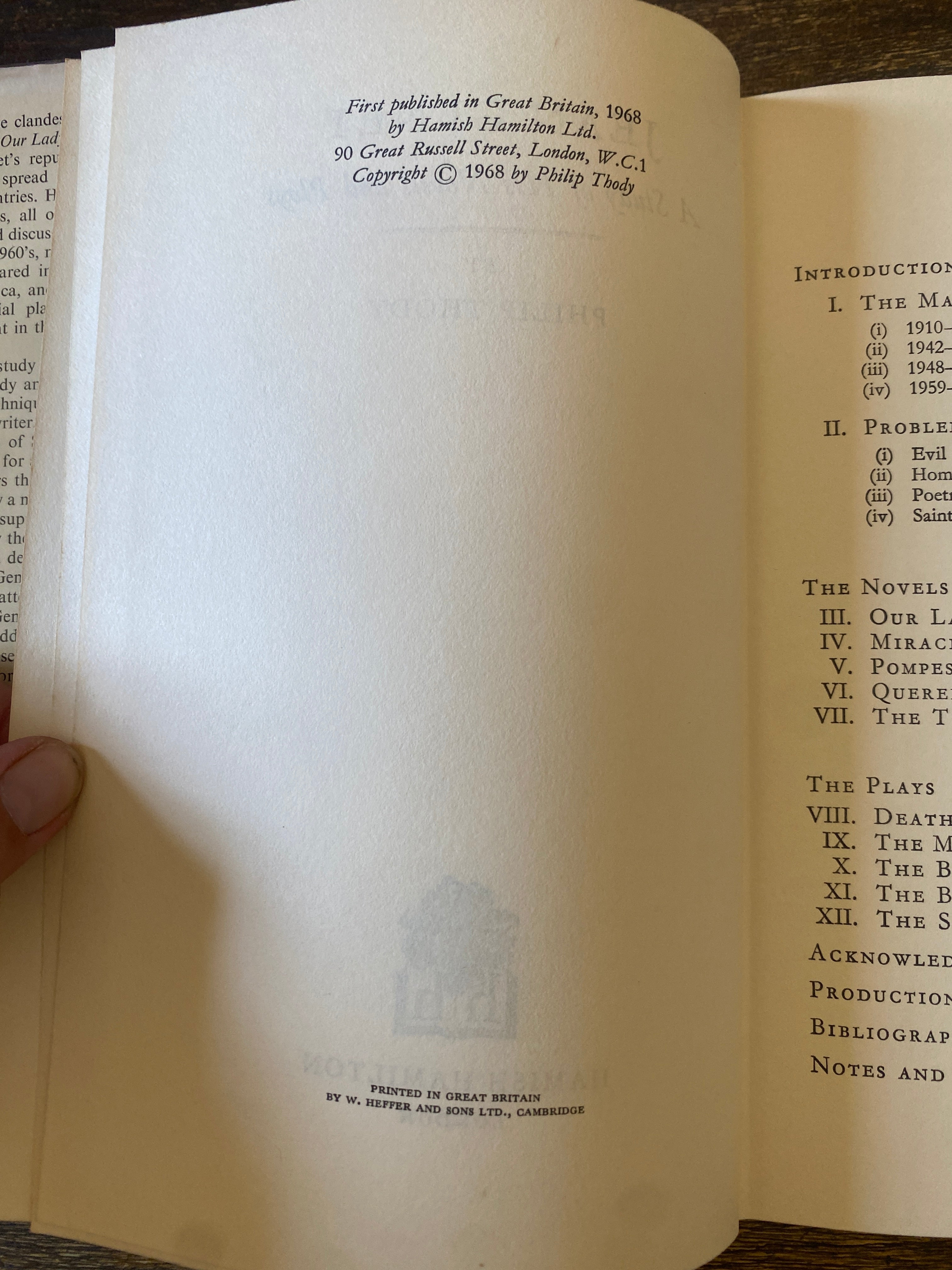 Jean Genet: A Critical Appraisal - Thody, philip