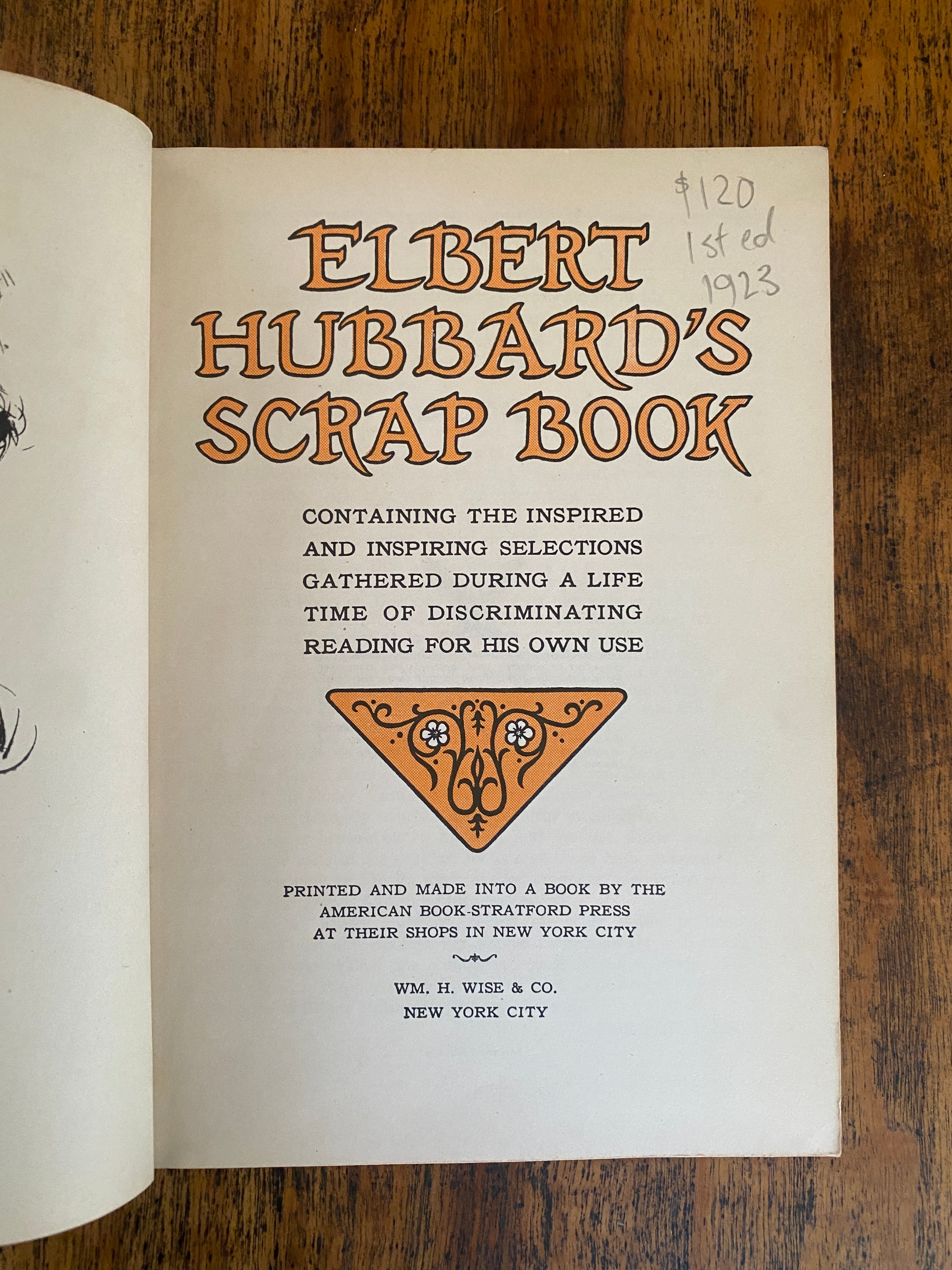 Elbert Hubbard's Scrap Book - Hubbard, Elbert