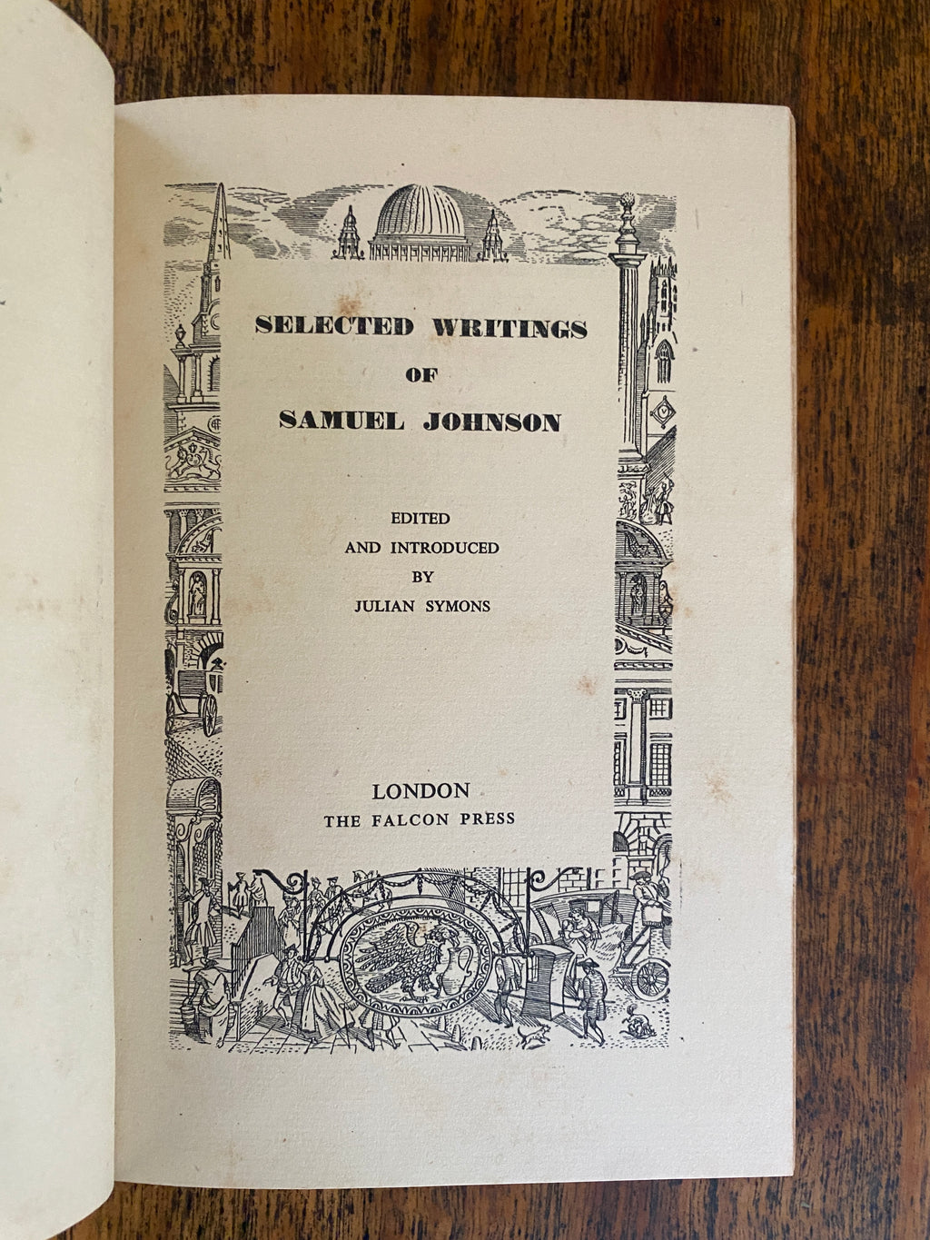 Selected Writings of Samuel Johnson - Johnson, Samuel