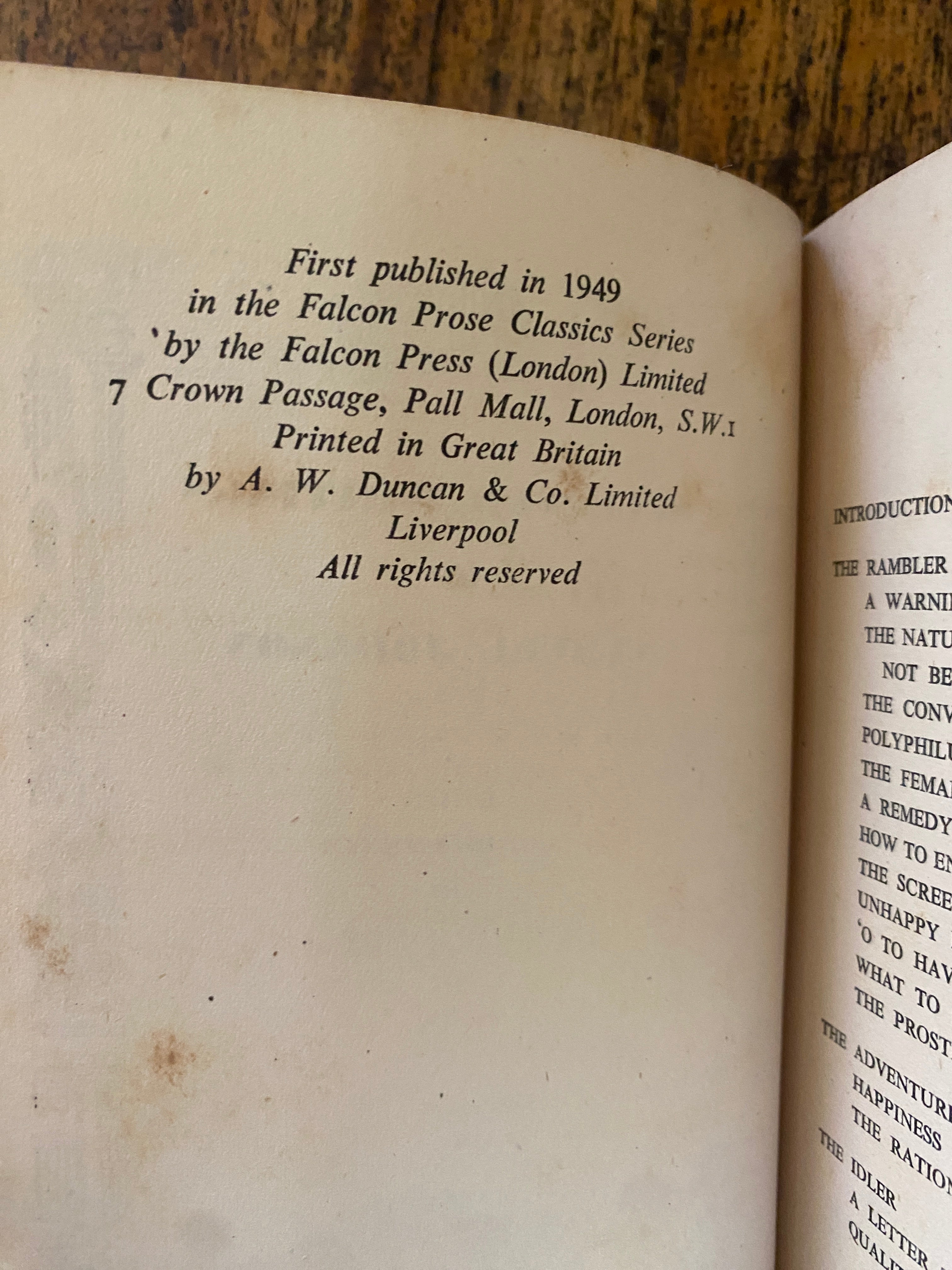 Selected Writings of Samuel Johnson - Johnson, Samuel