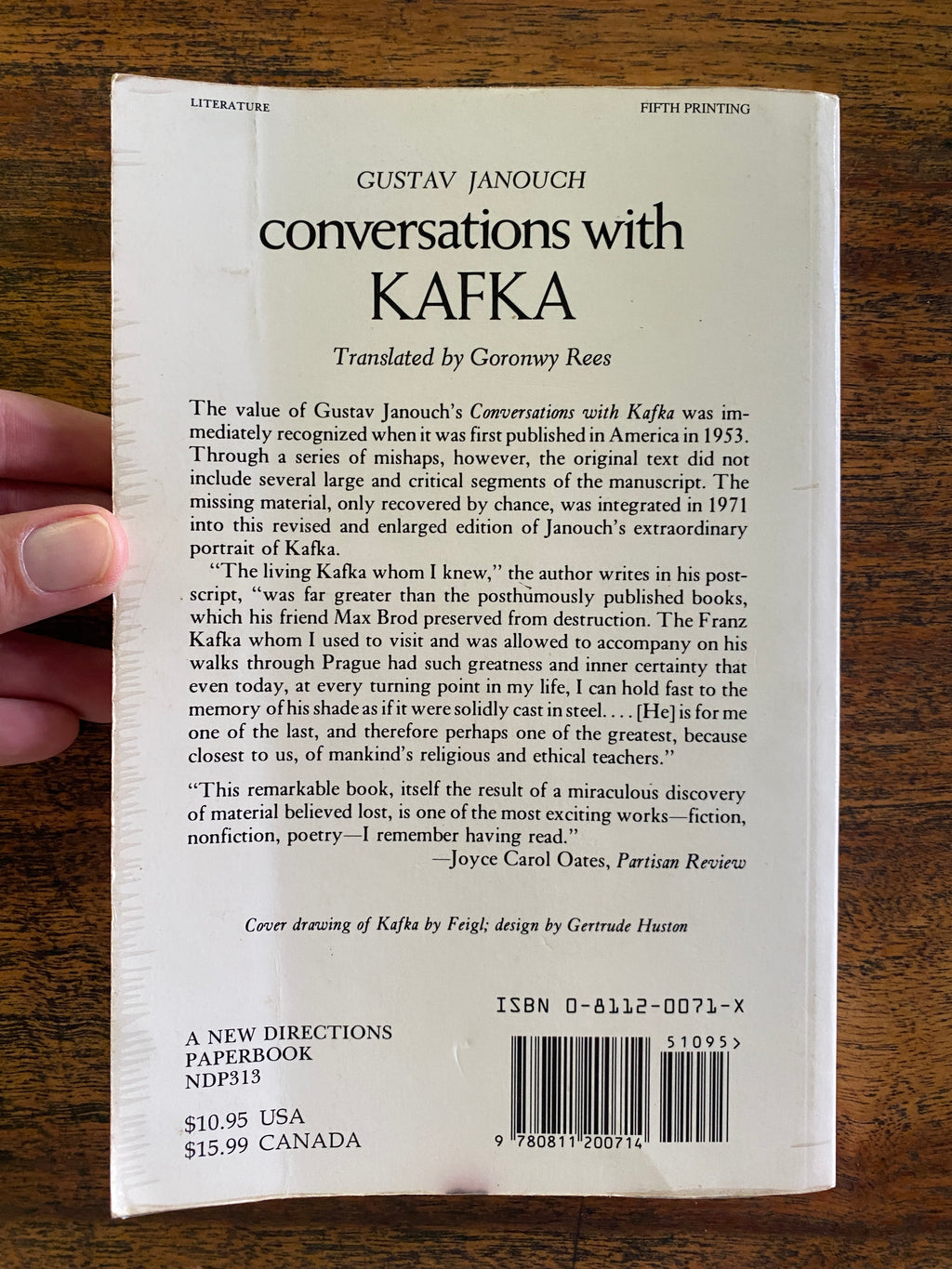 Conversations With Kafka — Janouch, Gustav
