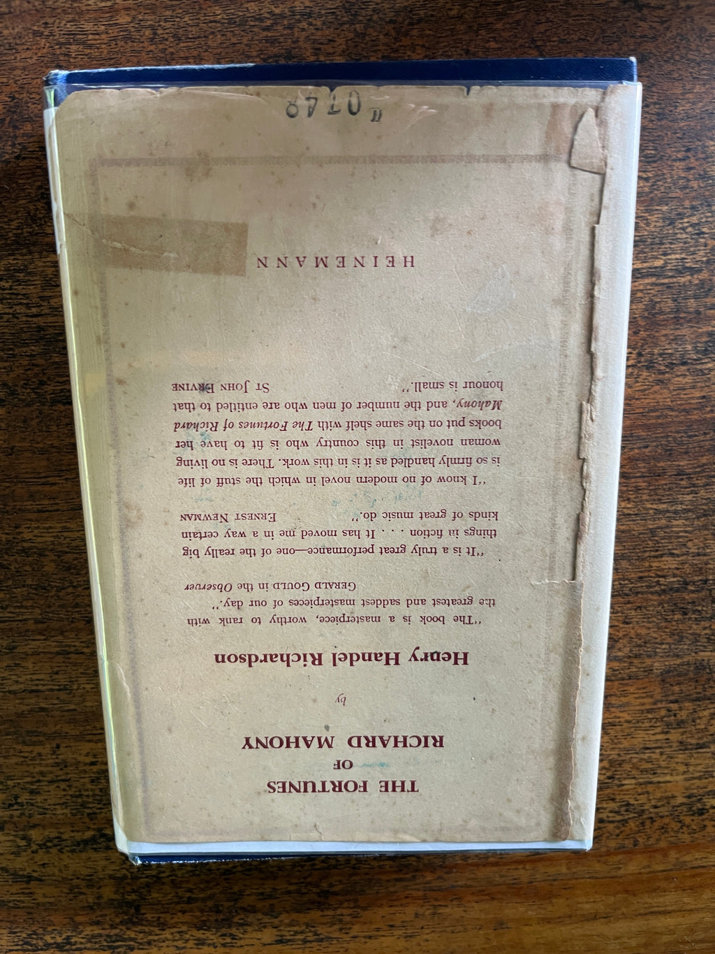 Myself When Young — Richardson, Henry Handel