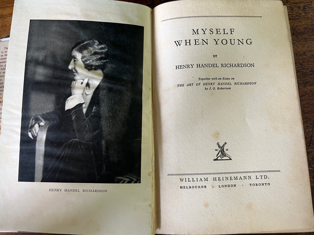 Myself When Young — Richardson, Henry Handel