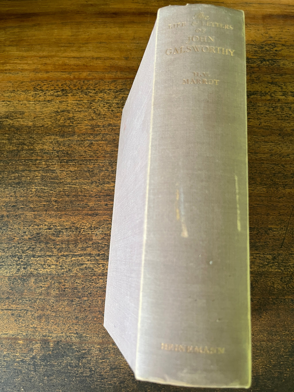 The Life and Letters of John Galsworthy — Marrot, H. V.