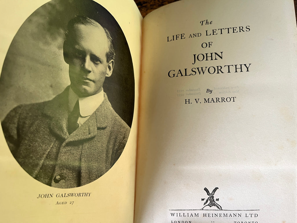 The Life and Letters of John Galsworthy — Marrot, H. V.