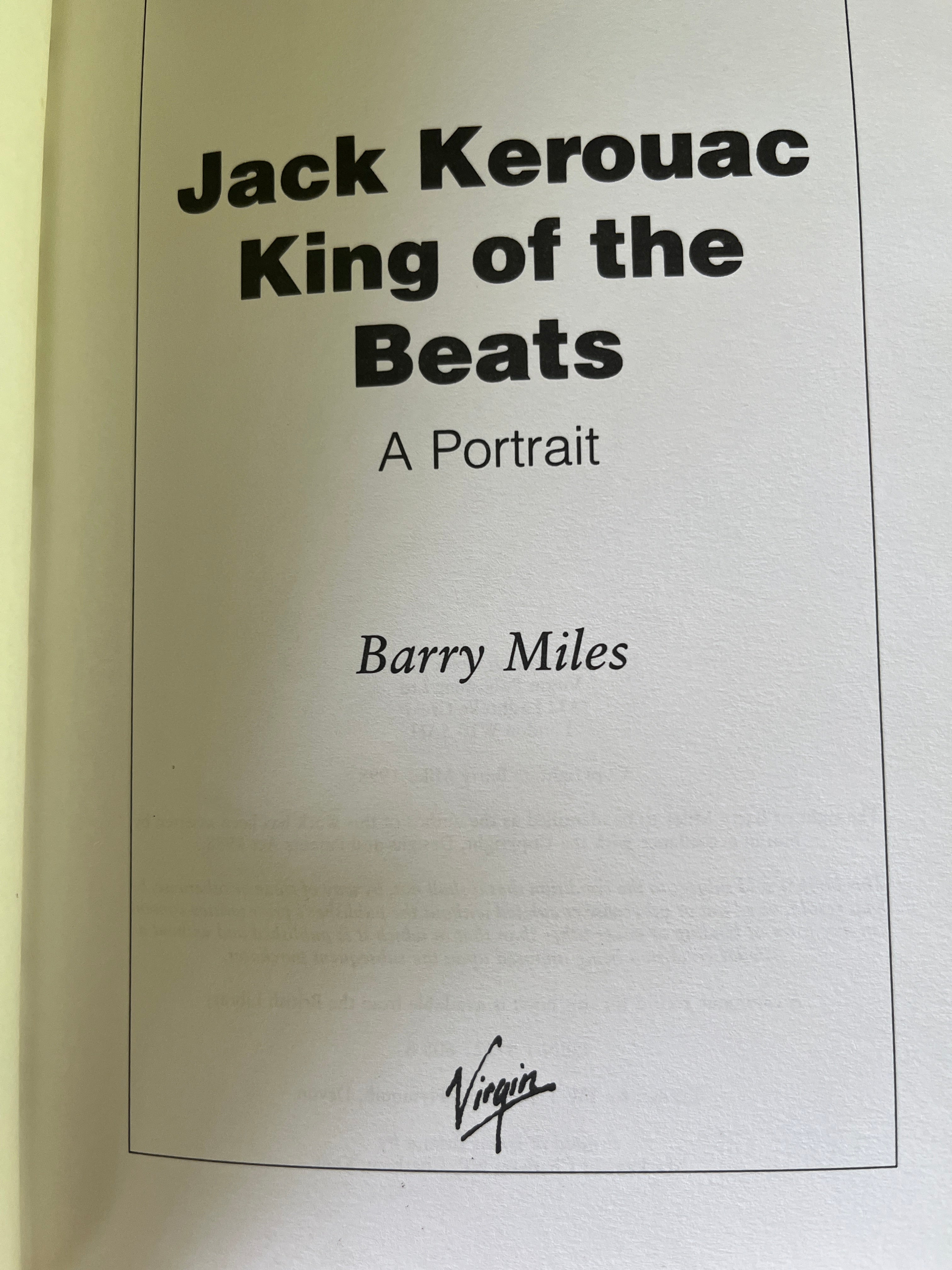 Jack Kerouac - Miles, Barry