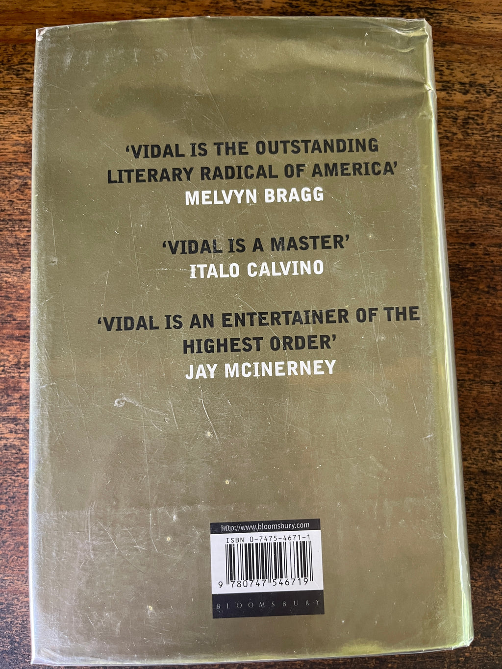 Vidal, Gore — Kaplan, Fred